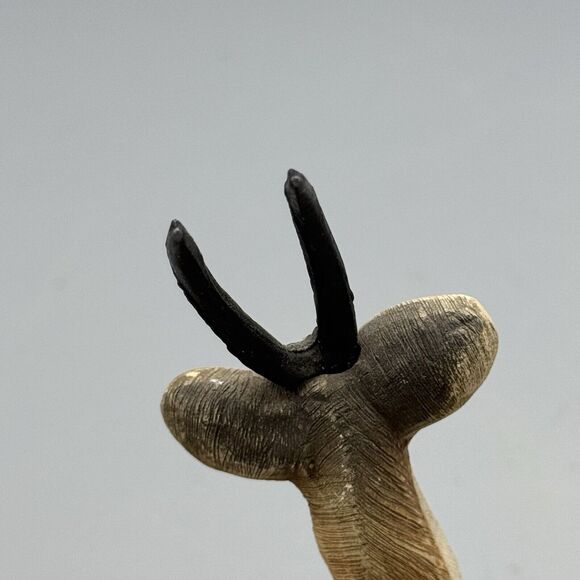 Vtg Artesania Rinconada Gazelle Figurine Springbok African Antelope 5" Wildlife - Picture 6 of 11